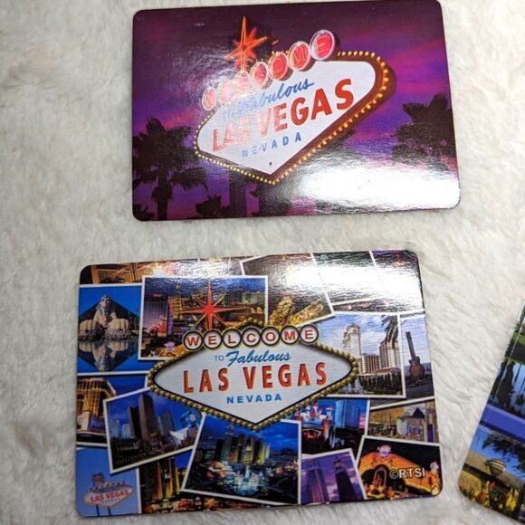 NIB - (Qty 4) Playing Cards - Las Vegas - Hollywood - Palm Springs - Picture 6 of 10